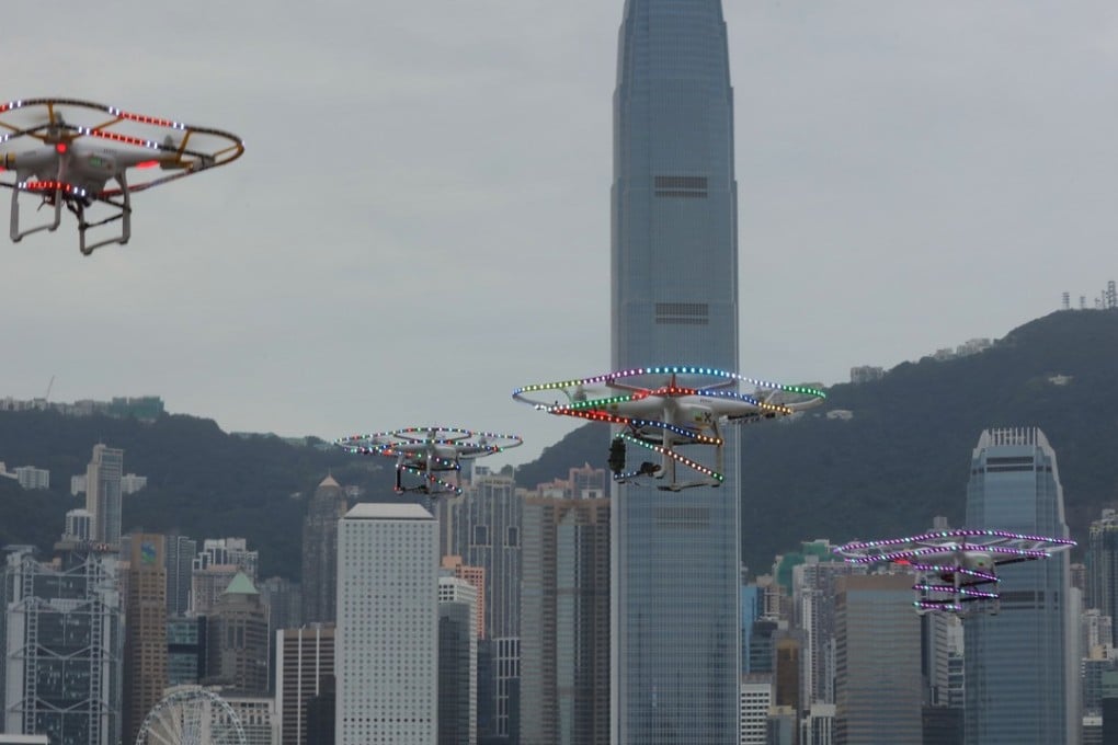 Restrictions for drone flying in Hong Kong are currently not widely observed or enforced. Photo: Felix Wong