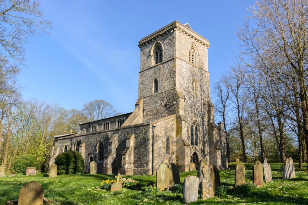 Holy Trinity Church, in Bledlow, Buckinghamshire, southeast England. The village is a frequent filming location for Midsomer Murders. Picture: Alamy