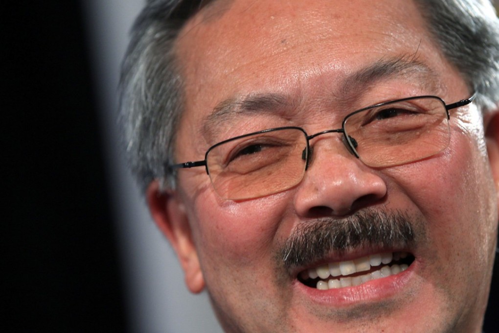 San Francisco Mayor Ed Lee was not a natural politician, but he charmed with his folksy style and awkward jokes. Photo: Reuters