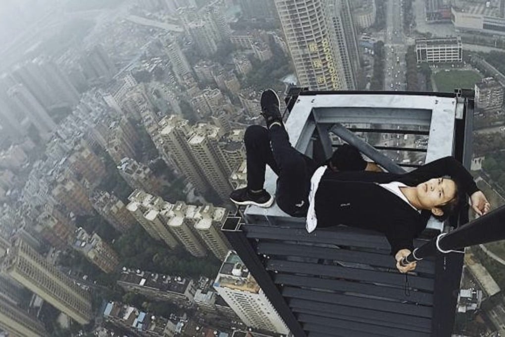 Rooftopping star Wu Yongning had posted nearly 300 videos showing his daredevil exploits on buildings across China. Photo: Handout