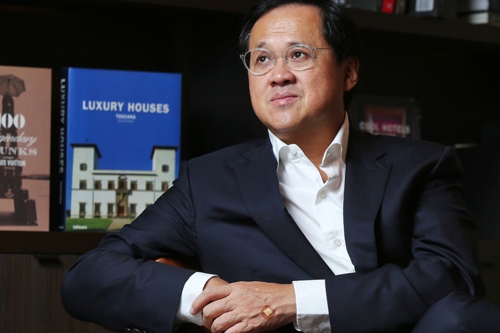 Mico Chung Cho-yee, the chairman of CSI Properties, says, ‘Hong Kong is still a good place to sell flats.’ Photo: Xiaomei Cheng