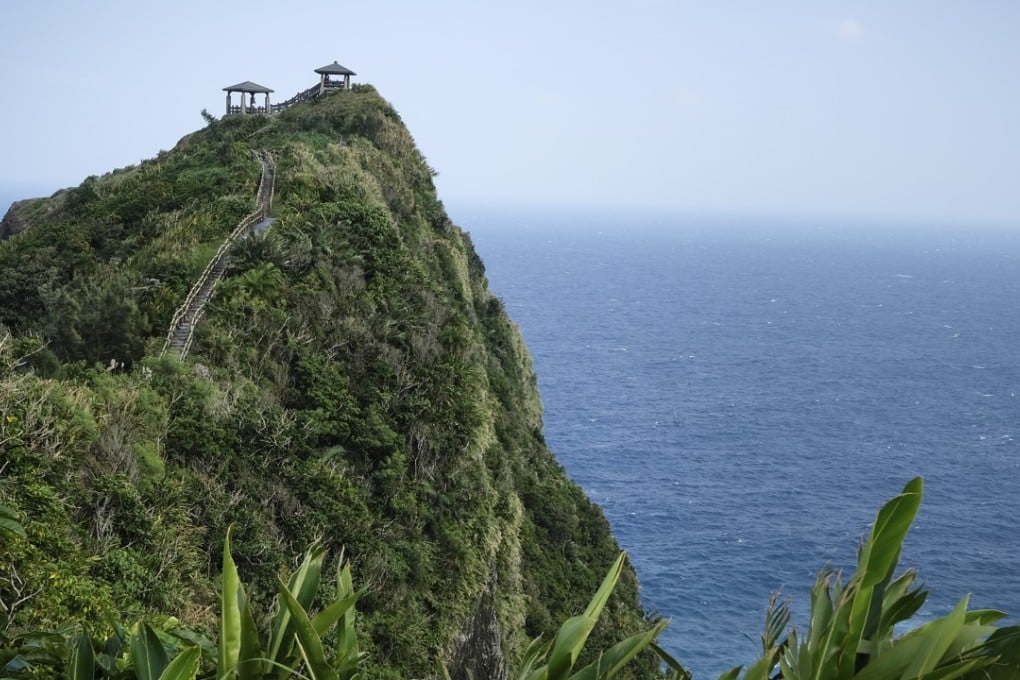 The remote Sleeping Beauty Rock at Green Island in Taiwan. Photo: James Wendlinger