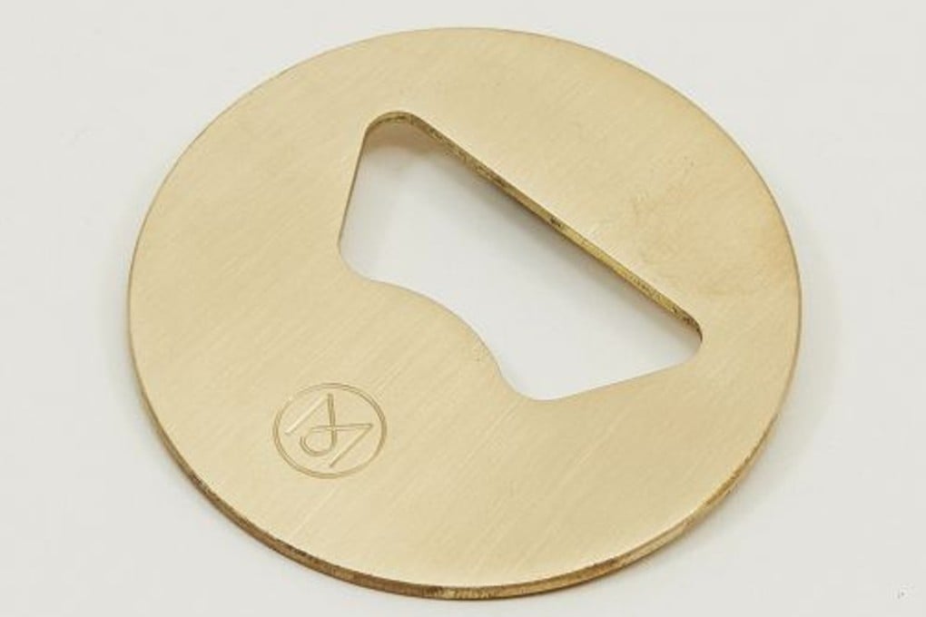 Monocle bottle opener