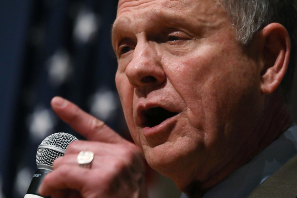 Beaten Republican Senate candidate Roy Moore. Photo: Reuters