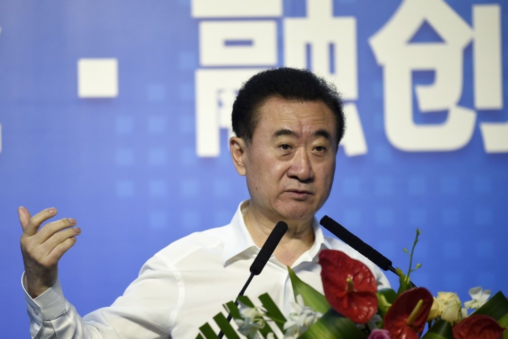 Dalian Wanda Group Co chairman Wang Jianlin, once China’s richest man, has seen his personal fortune decline as mainland authorities imposed tighter scrutiny on his company’s finances. Photo: AFP