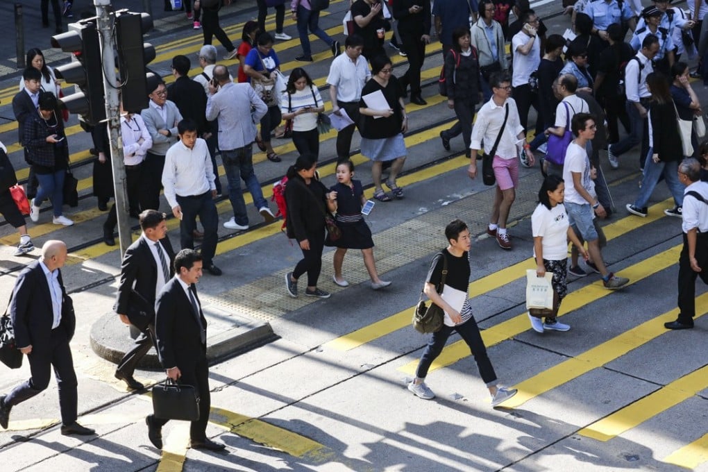 The Chinese University surveyed 1,476 Hongkongers in 2014 and 2016. Photo: Felix Wong