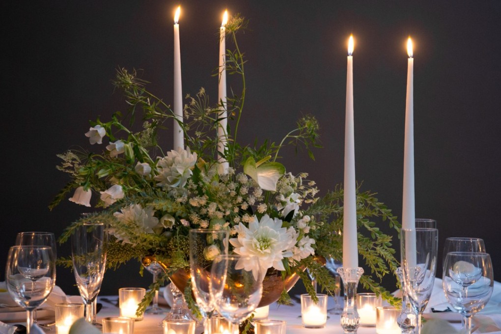 An arrangement by a student of the London Flower School. Picture: Marcelo Deguchi