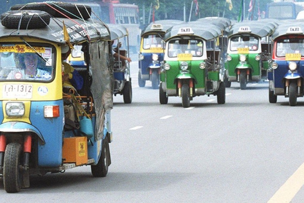 In some Thai destinations, tourists have limited transport options beyond overpriced tuk-tuks and rental cars. Photo: AFP