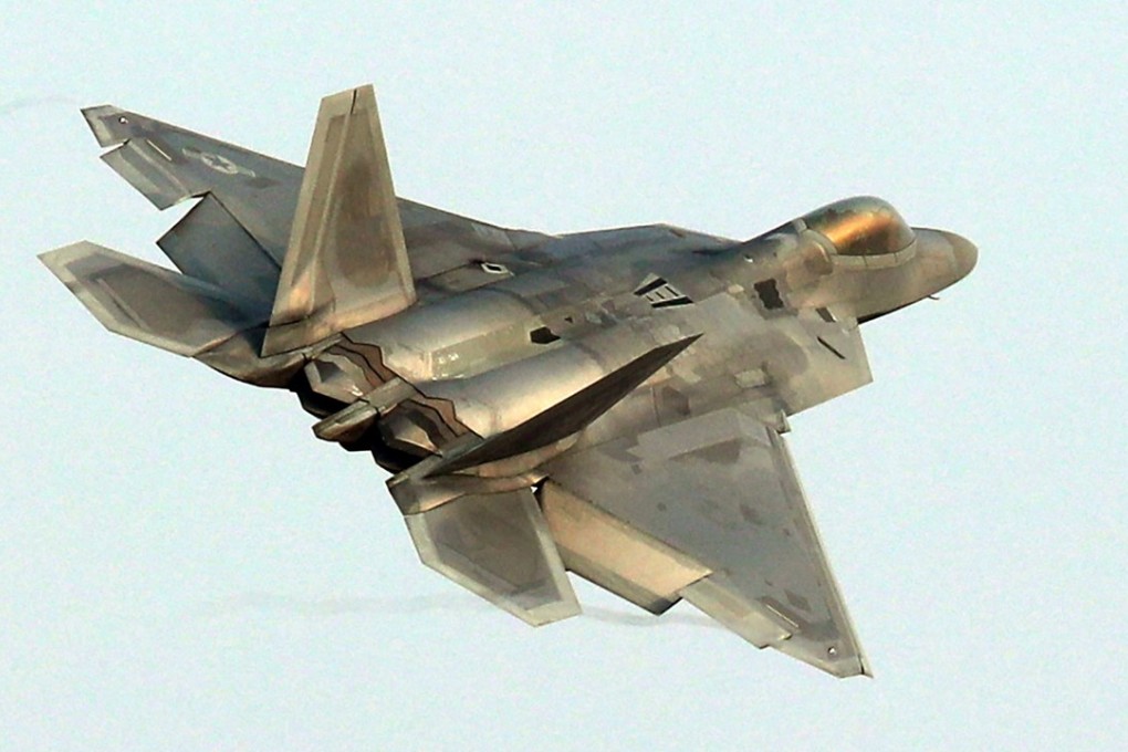 A US Air Force F-22 Raptor stealth jet. Photo: Agence France-Presse
