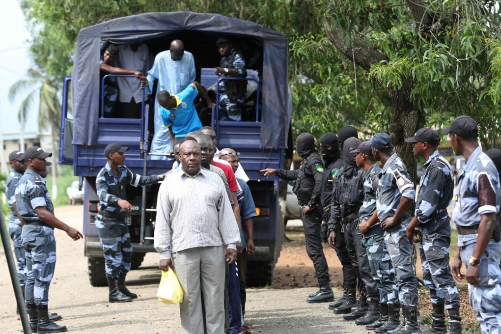 Muslim market stall owners detained after a knife attack on two Danish nationals. Photo: AFP