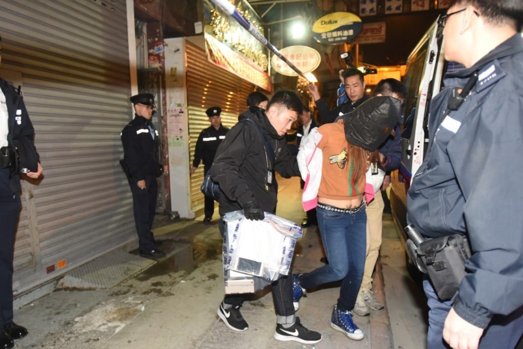 A mother is arrested on suspicion of murdering her 12-year-old daughter in a flat in Mong Kok. Photo: Handout