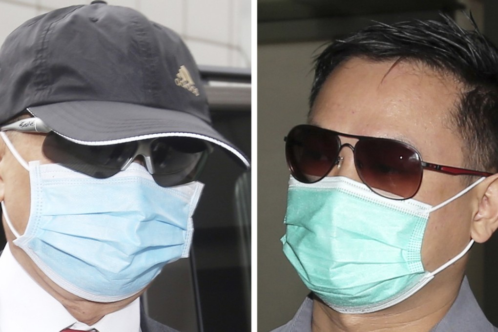 Dr Stephen Chow (left) and Chan Kwun-chung (right) were sentenced to 12 and 10 years respectively. Photo: K. Y. Cheng