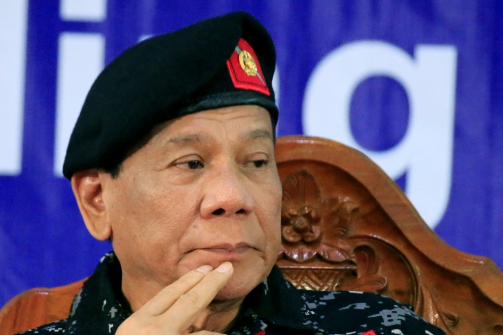 Philippine President Rodrigo Duterte. Photo: Reuters