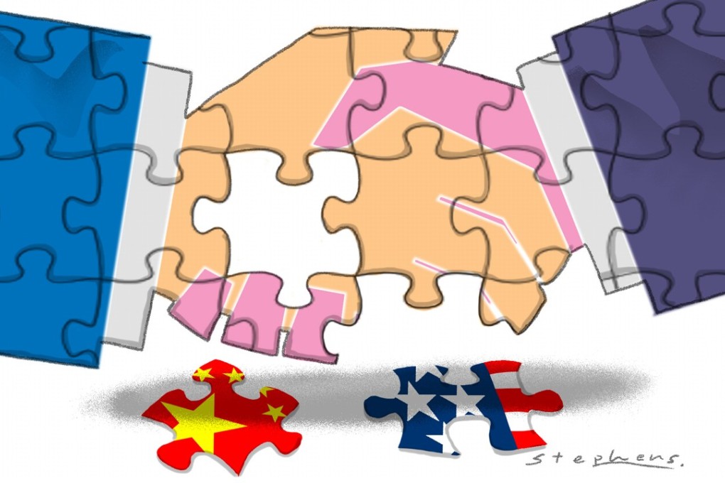 No sustainable regional free trade pact can ignore China, the US – or both. Illustration: Craig Stephens