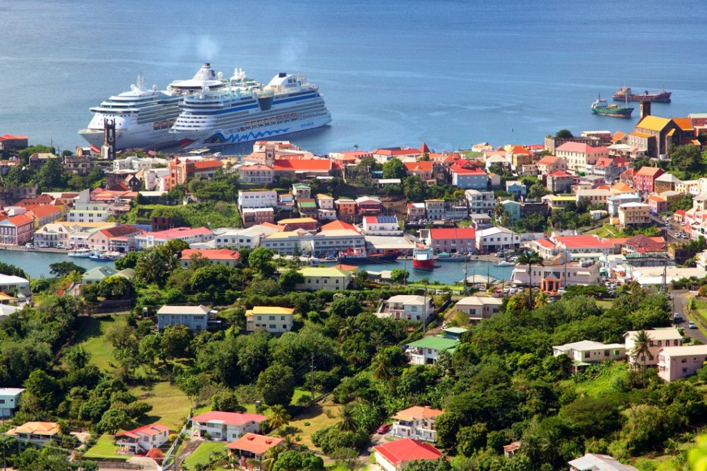Cruise ships docked in St George’s, the capital of Grenada. Photo: Shutterstock