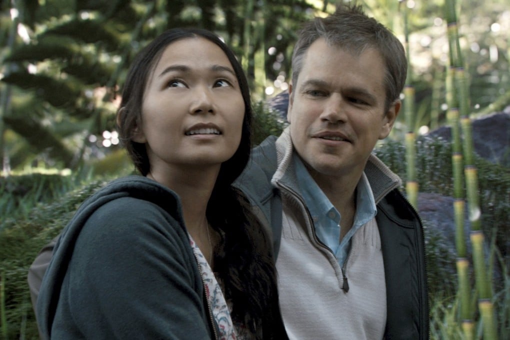 Hong Chau acts alongside Matt Damon in Downsizing. Photo: AP
