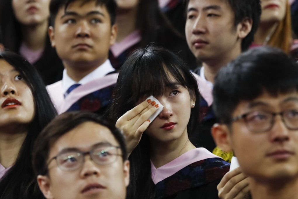 Beijing is giving more scholarship funding to students from Hong Kong and Macau at mainland universities, but it comes with an additional criteria of patriotism and commitment to the ‘one country, two systems’ policy. Photo: Xinhua