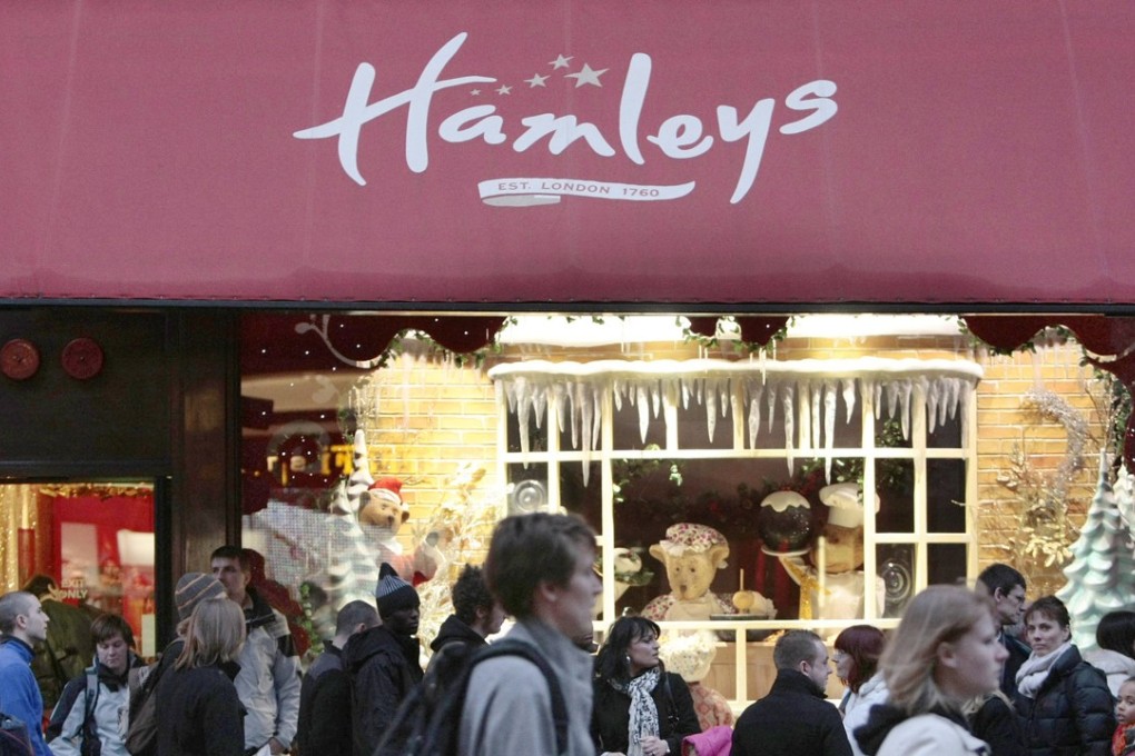 The Hamleys toy store in London’s Regent Street. With a floor space of 10,700 square metres, the Beijing store will be the company’s largest yet. Photo: AFP