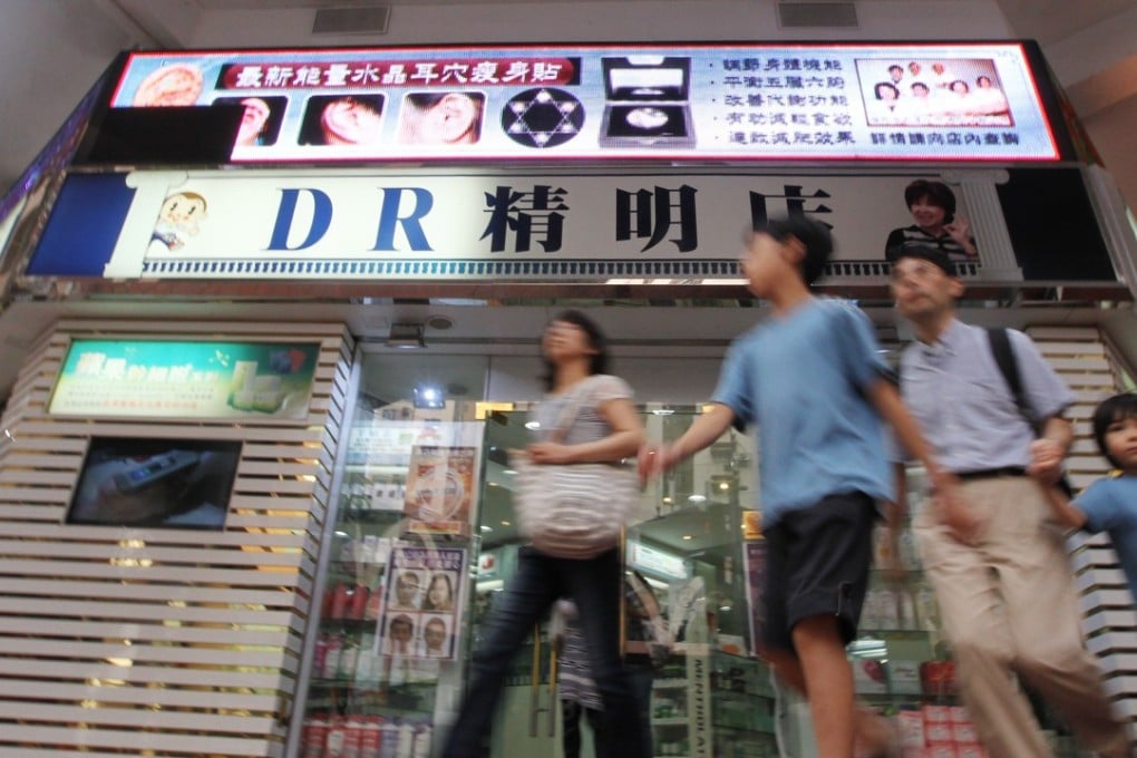 Dr Stephen Chow was convicted for the death of a woman after a beauty clinic owned by his DR Group administered experimental cancer therapy on her, which it sold as a health boost. Photo: Edward Wong