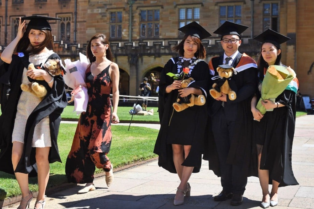 Australia is one of the most popular destinations for Chinese people studying overseas. Photo: AFP