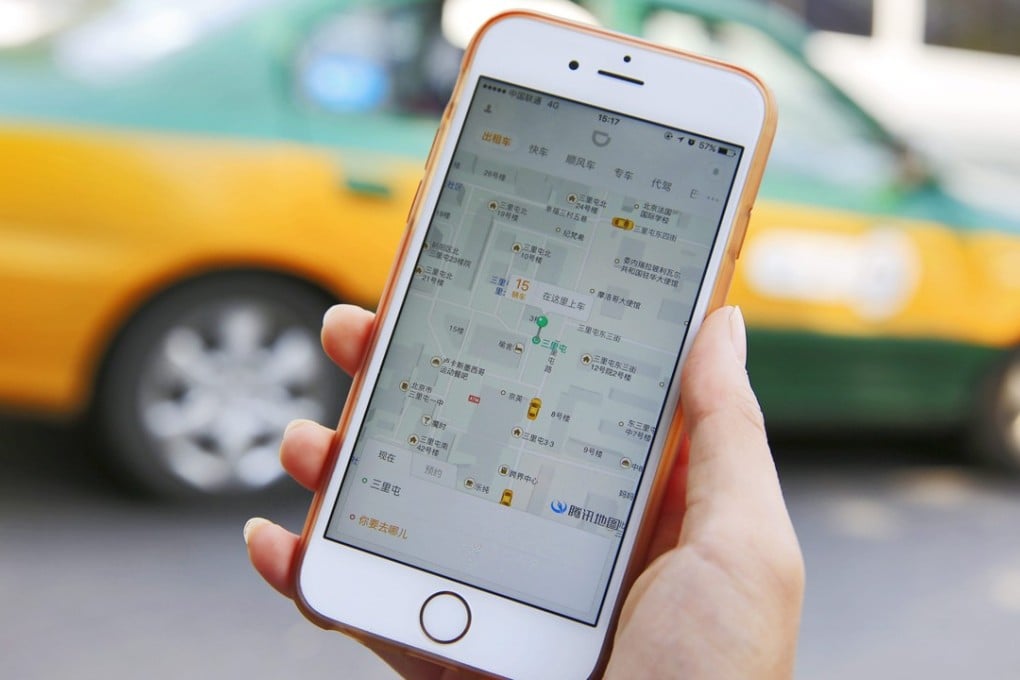 Chinese ride-hailing app Didi created 2.9 million jobs in the year to June 30, 2017, helping alleviate the pressure of lay-offs caused by the top-down campaign to cut overcapacity, the researchers found. Photo: EPA