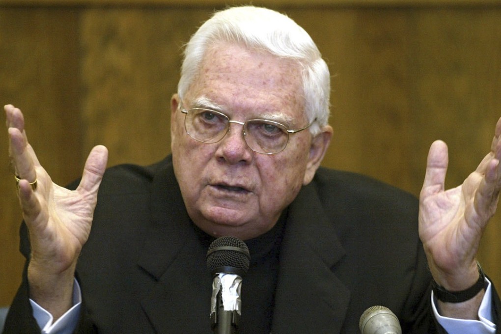 Cardinal Bernard Law. Photo: AP