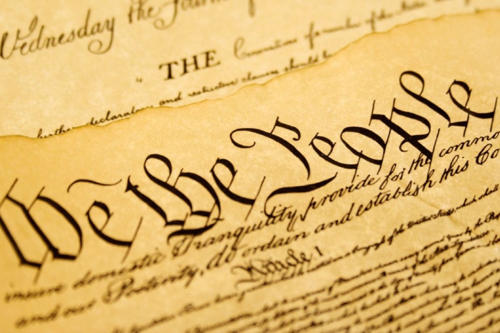 The famous “we the people” preamble to the United States Constitution. Photo: Handout