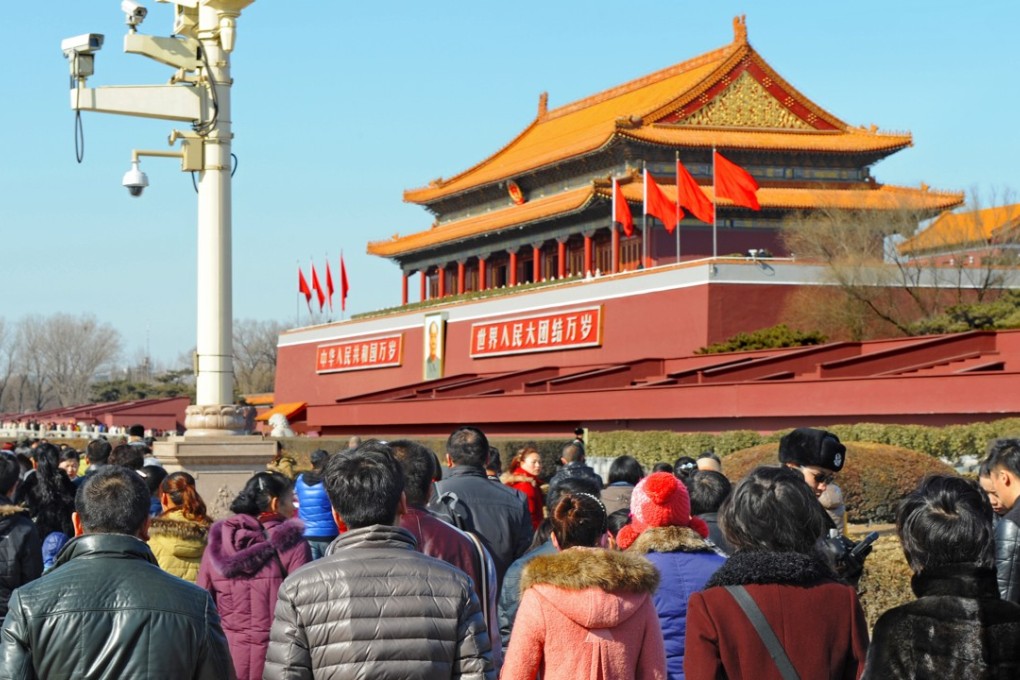 Visitors to the Tiananmen area in Beijing during the Chinese National Day holiday. Photo: Shutterstock