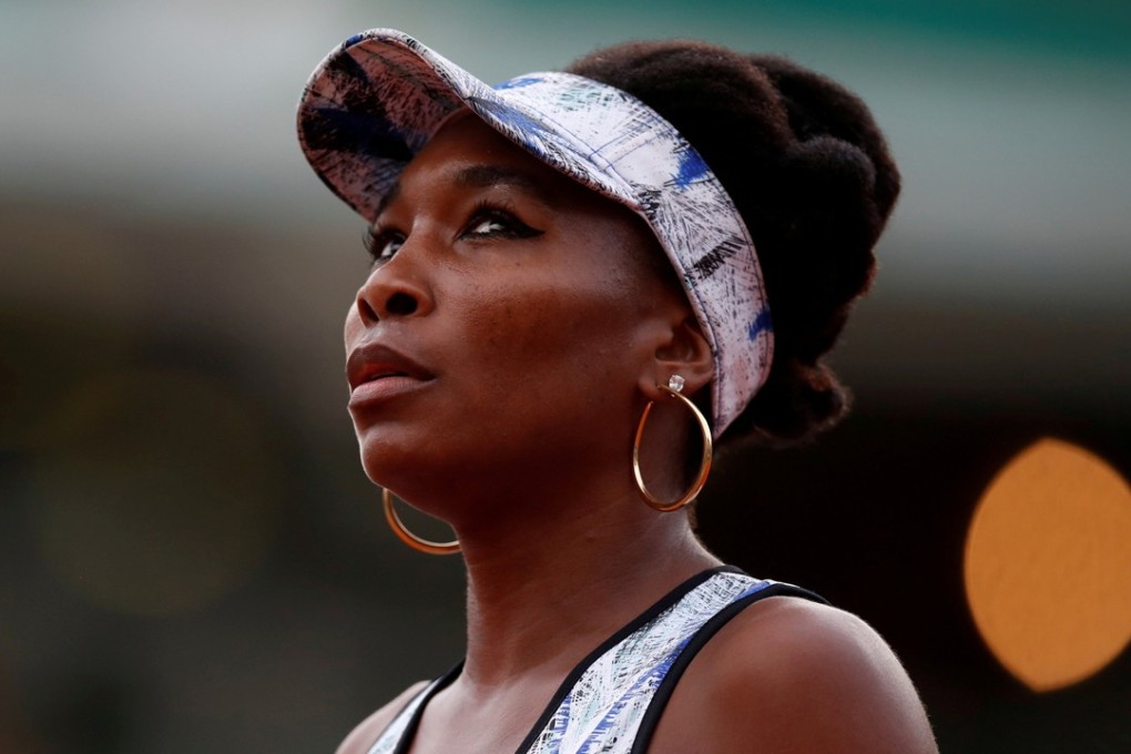 Venus Williams during her third-round match at the French Open in Paris. Photo: Reuters