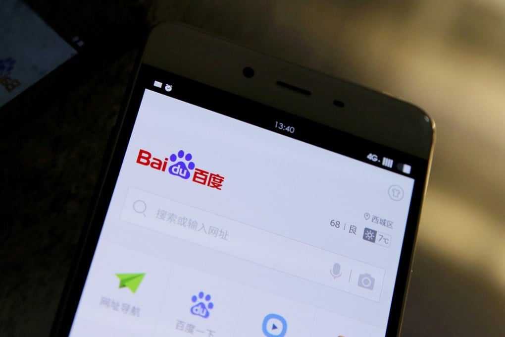 An artificial intelligence alliance between Chinese internet search giant Baidu and telecommunications powerhouse Huawei Technologies ramps up the competition with Apple to lead the future of smartphones. Photo: Reuters
