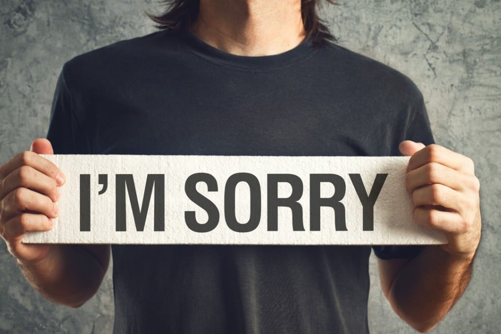 Celebrities apologise for the strangest things.