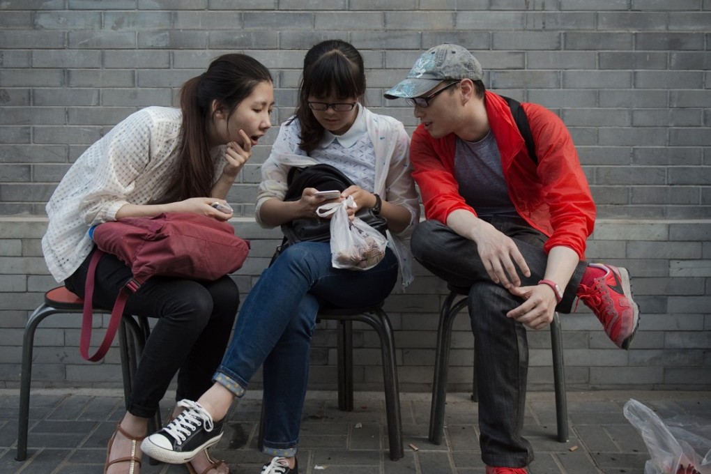 Chinese millennials wield higher purchasing power and tend to be more open-minded than previous generations. Photo: AFP