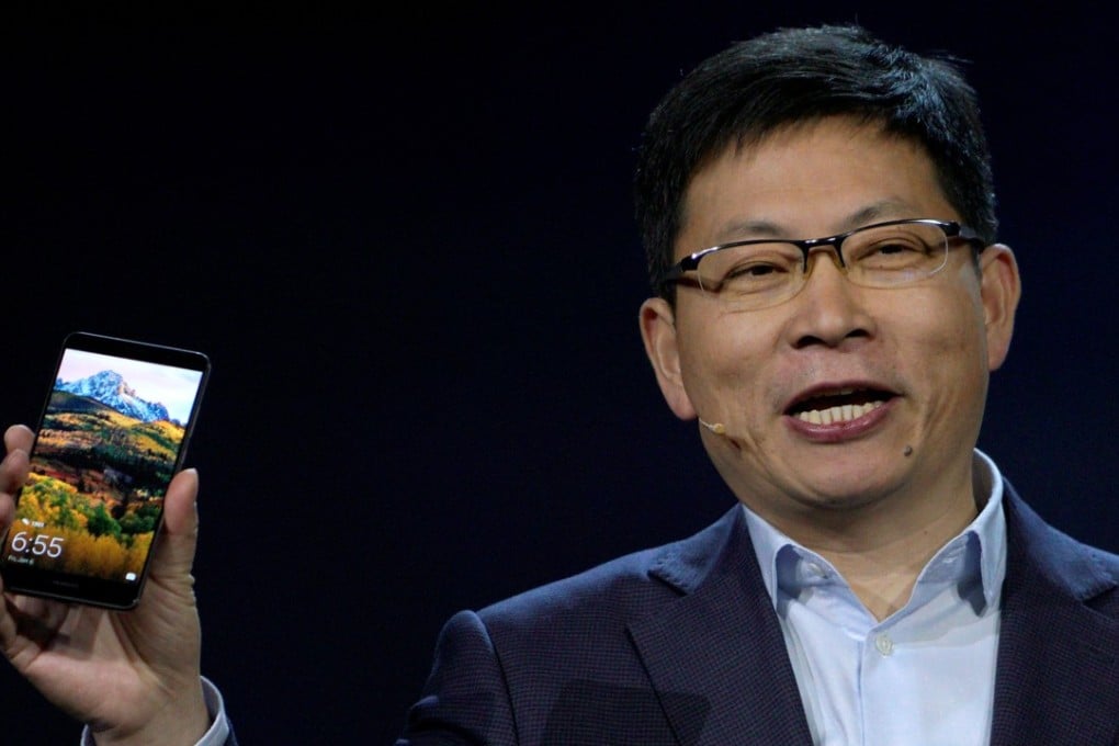 Richard Yu, president of Huawei, seen at last year’s Consumer Electronics Show in Las Vegas. He said the company would announce details of its new US plan at next month’s CES. Photo: Reuters