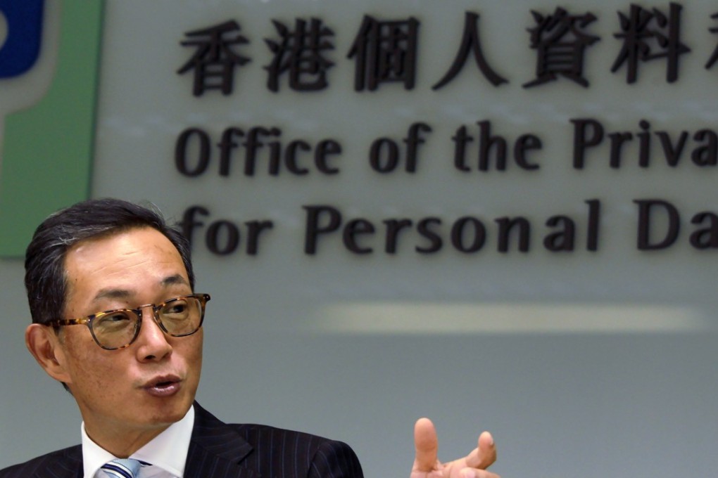 Privacy commissioner Stephen Wong Kai-yi aims to raise awareness of data protection among the general public. Photo: May Tse