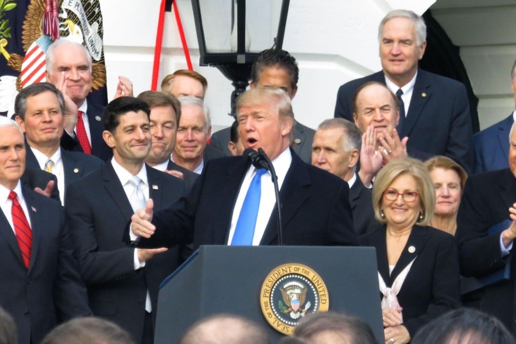 US President Donald Trump in Washington. Photo: Kyodo