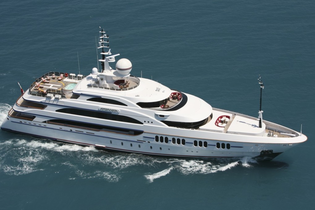 A FB231 Ambrosia yacht made by Italy’s Benetti, which has its Asia headquarters in Hong Kong. Photo: Handout