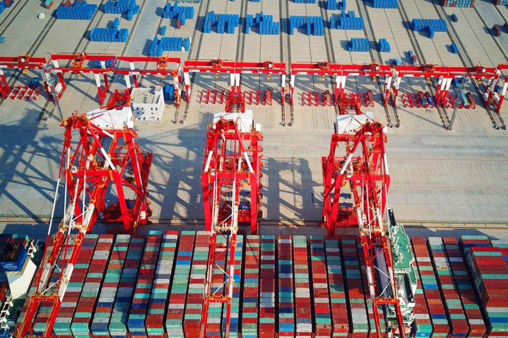 China’s imports and exports both grew steadily this year. Photo: AFP