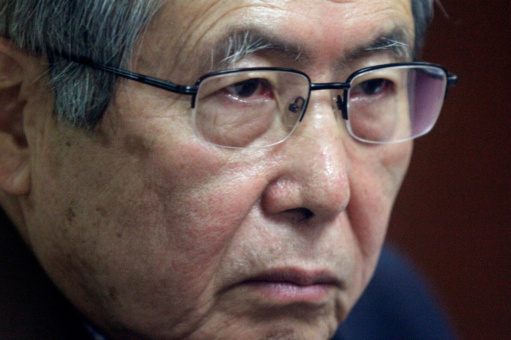 Former Peruvian president Alberto Fujimori. Photo: Reuters