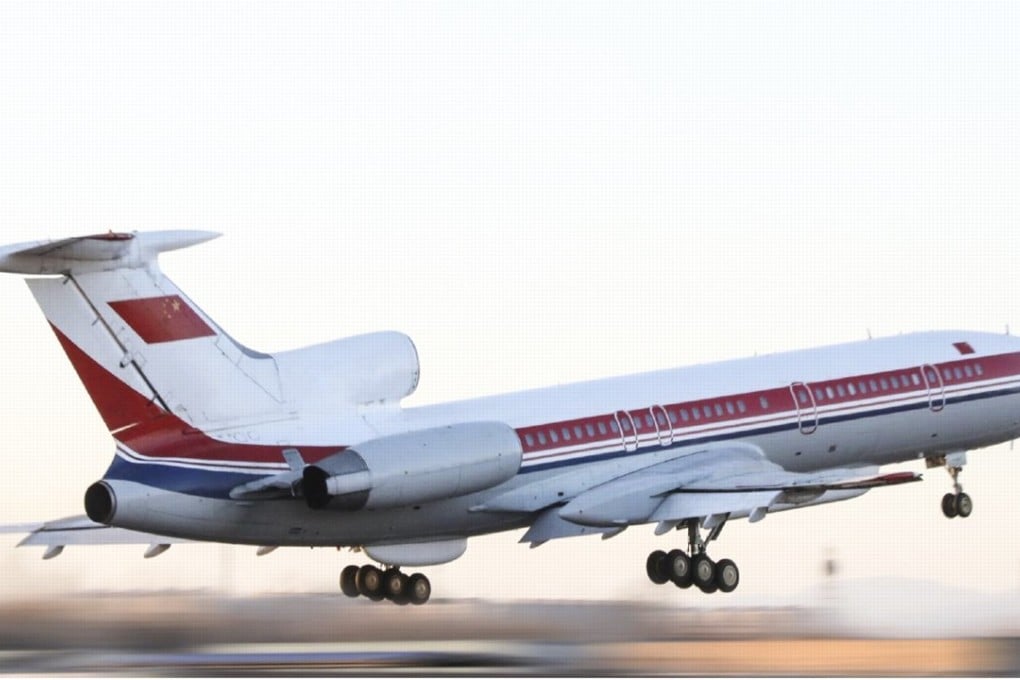 China’s air force has released its first images of the Tu-154M/D. Photo: People's Liberation Army/ Weibo