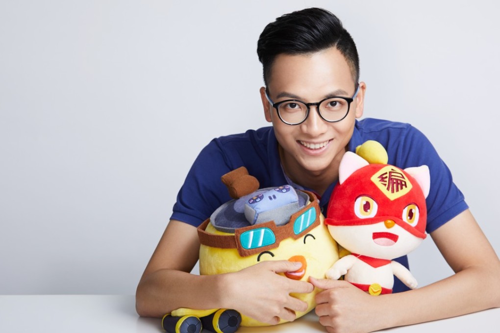 Li Tianchi, founder and CEO of Dianmao Technology, which offers courses to teach students how to design their own online games and even produce apps. Photo: Handout