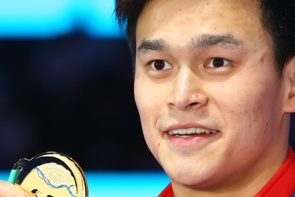 China superstar swimmer Sun Yang has had a successful 2017. Photo: Xinhua