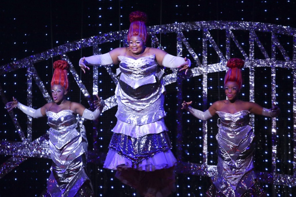 Divas from Priscilla Queen of the Desert, the Musical, which showed at the Hong Kong Academy for Performing Arts in October. Photo: Rachel Cheung