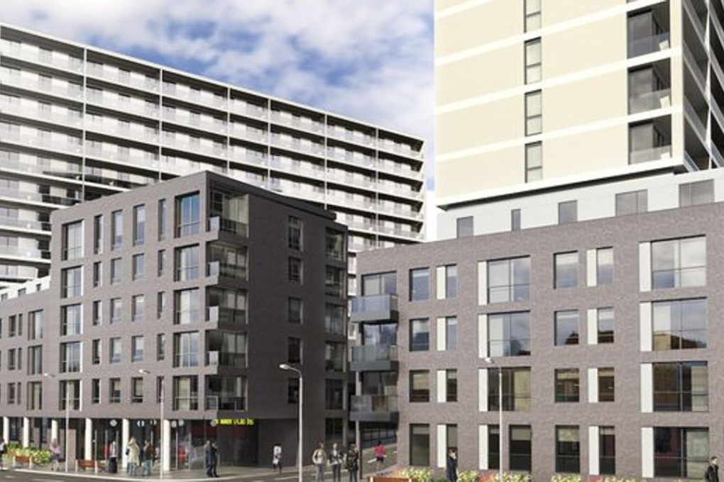 An artist's impression of the Angelgate luxury flats development in Manchester, UK. More than 50 Hong Kong investors approached the police after they put more than £30 million into the suspected development scam. Photo: Handout