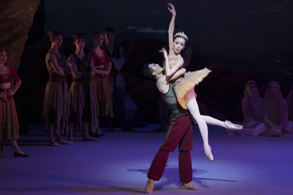 Wei Wei and Chen Zhiyao perform during Hong Kong Ballet’s popular production of Le Corsaire. Photo: Conrad Dy-Liacco