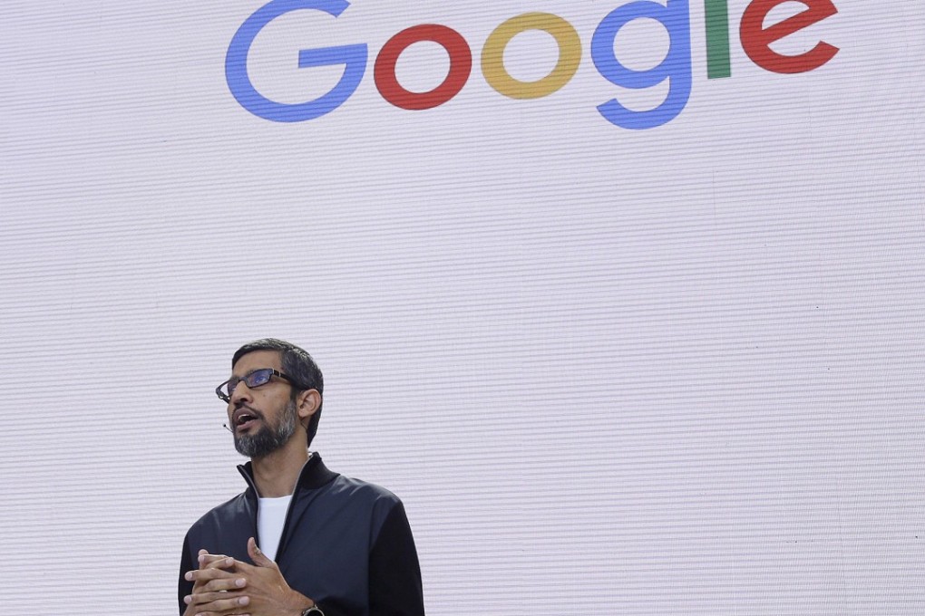 Google CEO Sundar Pichai. Photo: AP Photo/Eric Risberg
