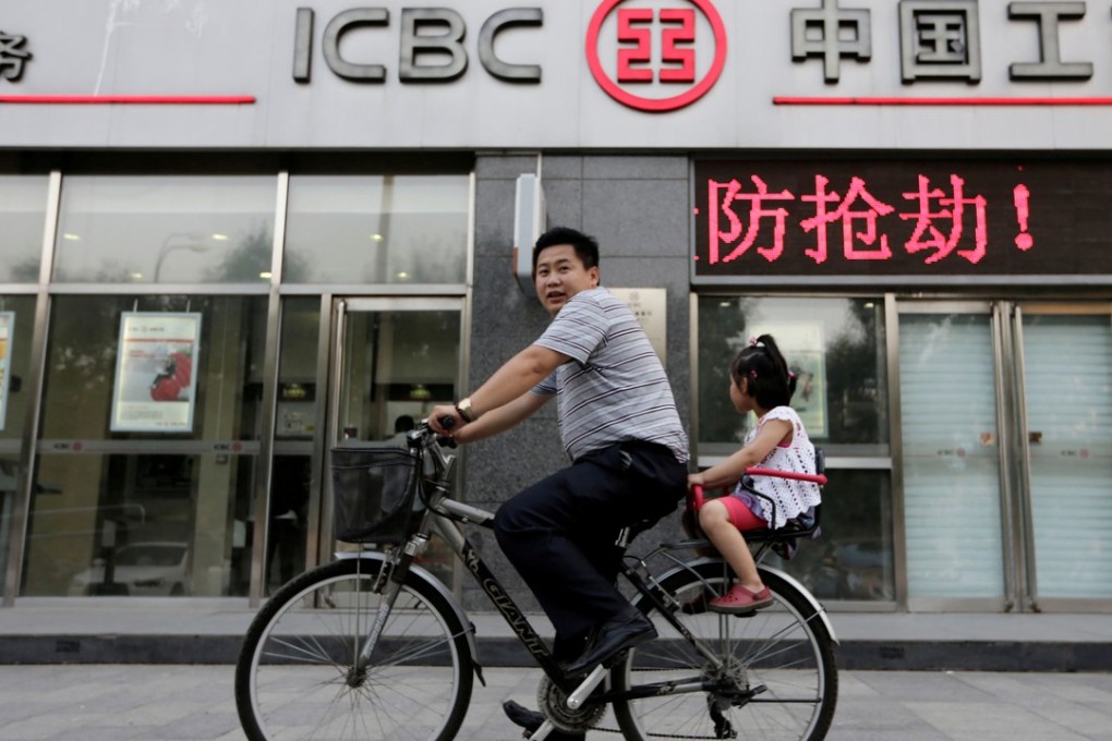 More than 80 per cent of ICBC’s total network in China has undergone a ‘go smart’ revamp. Photo: Reuters
