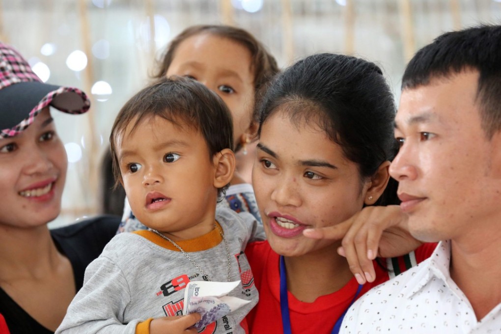 Domestic workers from Cambodia have arrived in Hong Kong to address a shortage. Photo: AFP