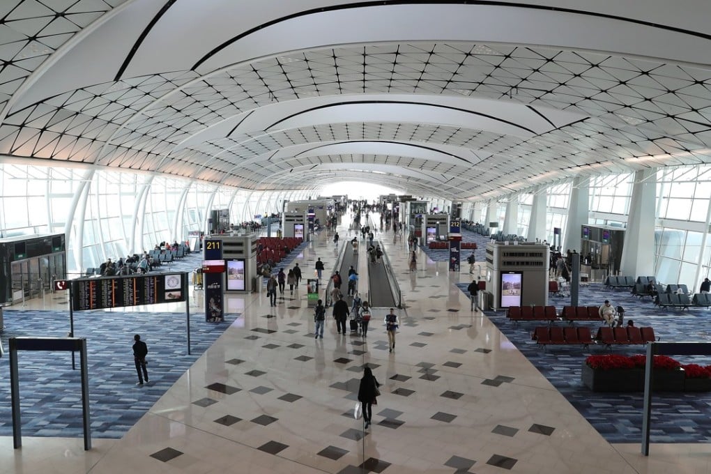 The North Satellite Concourse at Hong Kong International Airport. Photo: K.Y. Cheng