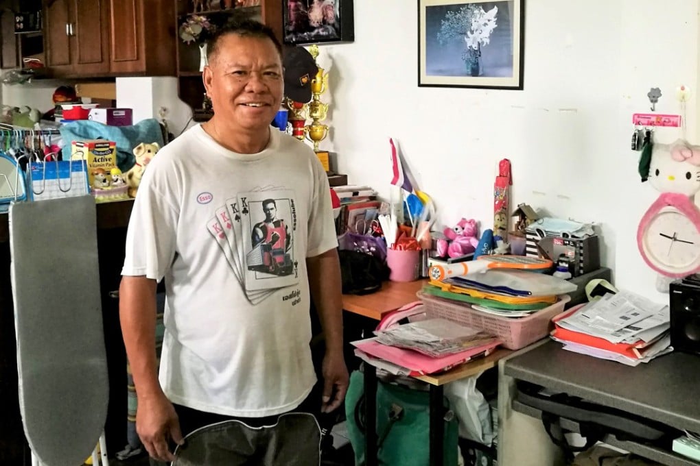 Village leader Boonthawee keeps audio equipment in his house that is linked up to 32 speakers around Mu Song, allowing him to make daily announcements. Photo: Karim Raslan