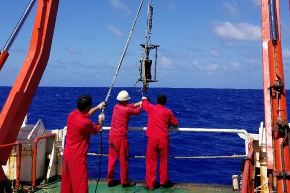 Scientists conducted the test near the Challenger Deep, a small valley at the southern end of the trench about 11km under the surface. Photo: Weibo